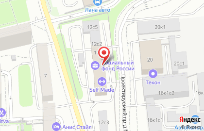 ZENDEN на 3-й Хорошёвской улице на карте