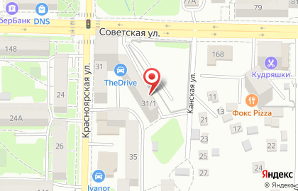 Балтийское объединение проектировщиков, некоммерческое партнерство на Красноярской улице на карте
