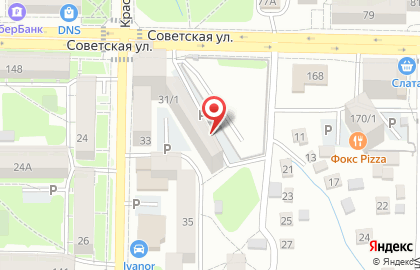 Доброе на Красноярской улице на карте