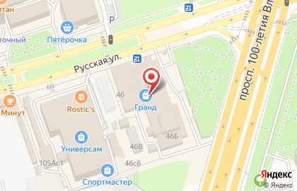 ТЦ Гранд в Советском районе на карте
