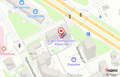 Новадом на Краснококшайской улице на карте