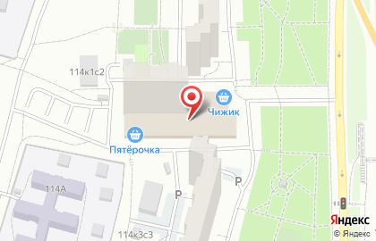 Мираторг на Варшавском шоссе на карте