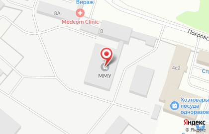 Медицинский центр Med Com Clinic в Чехове на карте
