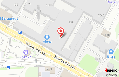 Строительная компания СВС-Строй на Уральской улице на карте