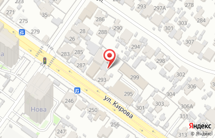 Автокомплекс на ул. Кирова, 291 на карте