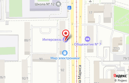 Продуктовый магазин Ситно в Правобережном районе на карте