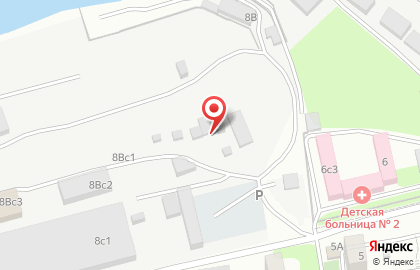 Строительная компания Ковчег в Советском районе на карте