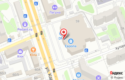 Супермаркет цифровой и бытовой техники DNS на улице Карла Маркса на карте