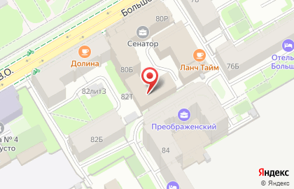 Управление Федеральной службы судебных приставов по Ленинградской области на карте