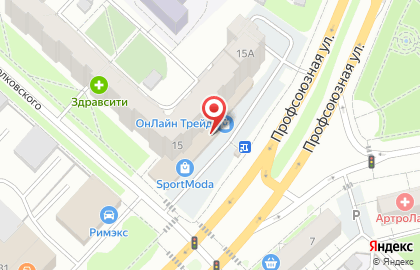 Магазин бытовой химии в Тюмени на карте