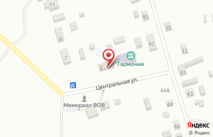 Продовольственный магазин Каприз на Центральной улице на карте