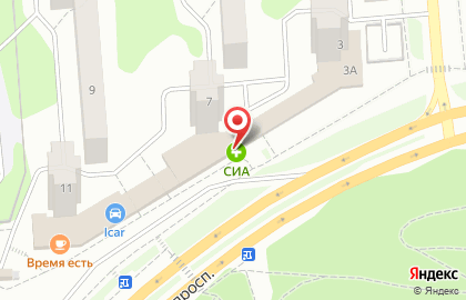 Салон-магазин автотоваров Авторитет+ на Ленинградском проспекте на карте