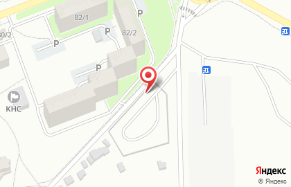 Автостоянка в Красноярске на карте
