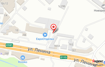 Производственная компания Жестянщик в Новороссийске на карте