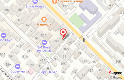 Кондитерская в Сочи на карте