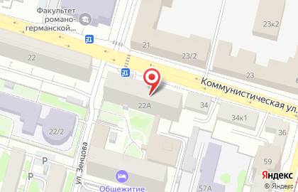 Гостиница, БГПУ на карте