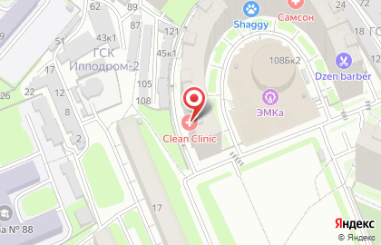 Клиника Clean Clinic на карте