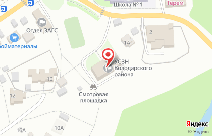Центр занятости населения Володарского района в Нижнем Новгороде на карте