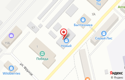 Ресторан Таежный на улице Комарова на карте