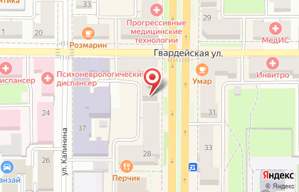Магазин мясной продукции Ариант на проспекте Автозаводцев на карте