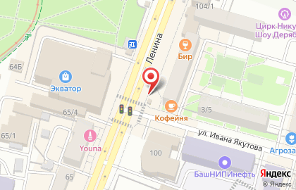 Экспресс-кафе Тандырок в Советском районе на карте