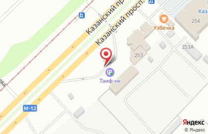 Таиф-нк азс на Казанском проспекте, 253 стр 1 на карте