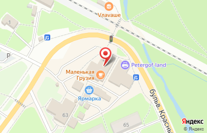 Цветочный магазин Мария на бульваре Красных Курсантов на карте