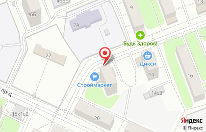 Зоодиак на улице Генерала Рычагова на карте