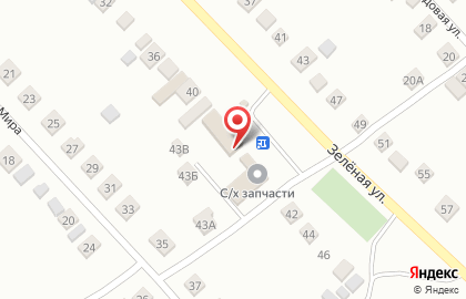 Почта России, АО на Зелёной улице на карте