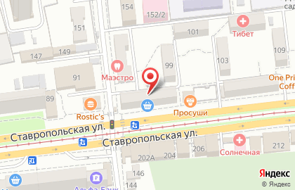 ООО Микрозайм на Ставропольской улице на карте