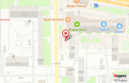 Продуктовый магазин Летний Луг на проспекте Гагарина, 29а киоск на карте
