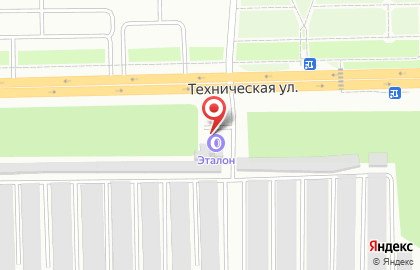 Шиномонтажная мастерская на Технической улице на карте