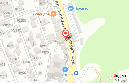 Салон-магазин на Водораздельной улице на карте