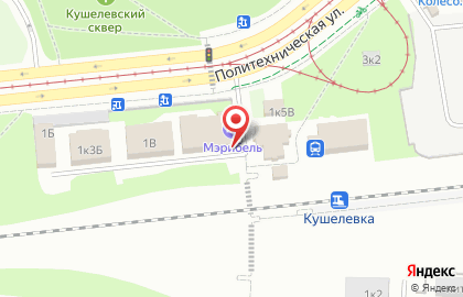 Сеть магазинов и киосков свежей выпечки Домашний пекарь на карте