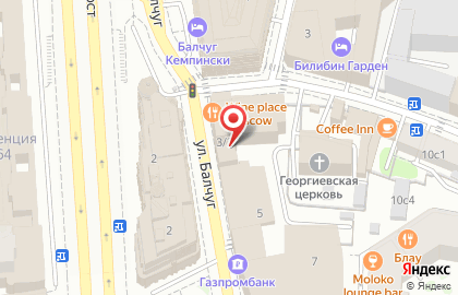 Студия цветов 55 на метро Новокузнецкая на карте