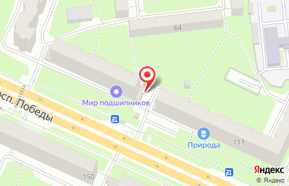 Росток в Пензе на карте