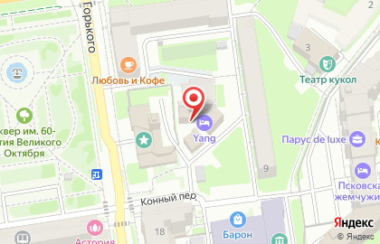 Торговая компания Окна Форте Псков на карте