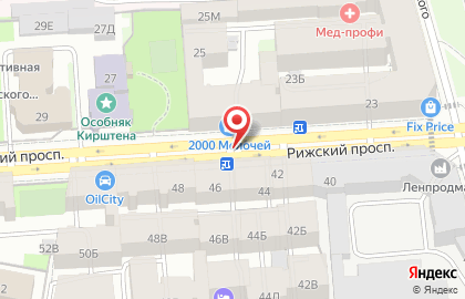 Пзк на Рижском проспекте на карте