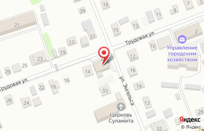 Компания ТрансТелеКом на Трудовой улице на карте