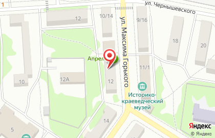 Аптека Апрель в Смоленске на карте