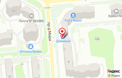 Магазин для стройки и ремонта Домовой на карте