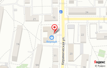 РемБытСервис на Керамической улице на карте