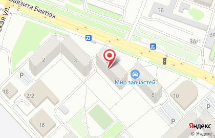 Добрый День на улице Баязита Бикбая на карте