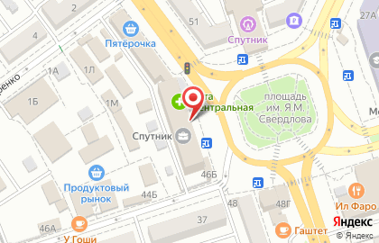 Агентство недвижимости Этажи в Волгограде на карте