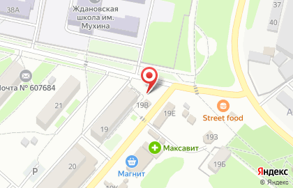 Продуктовый магазин на Школьной, 19Б на карте