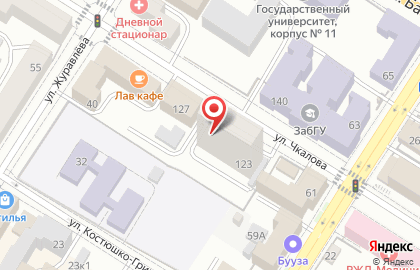 Фирменный магазин Hilding Anders в Центральном районе на карте