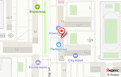 Аптека Мегафарм в Орджоникидзевском районе на карте