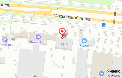 Торговая компания Промоборудование на Московском проспекте на карте