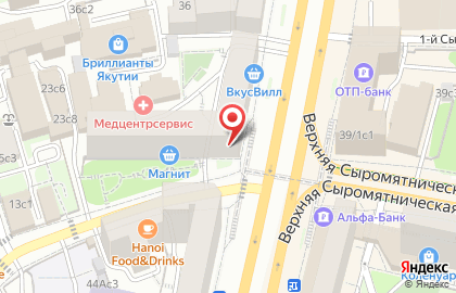 Магазин Добрынинский в Москве на карте