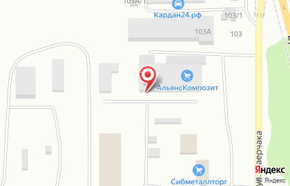 Компания Практика в Октябрьском районе на карте